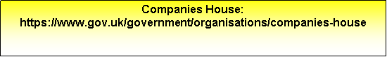 Text Box: Link to Companies House